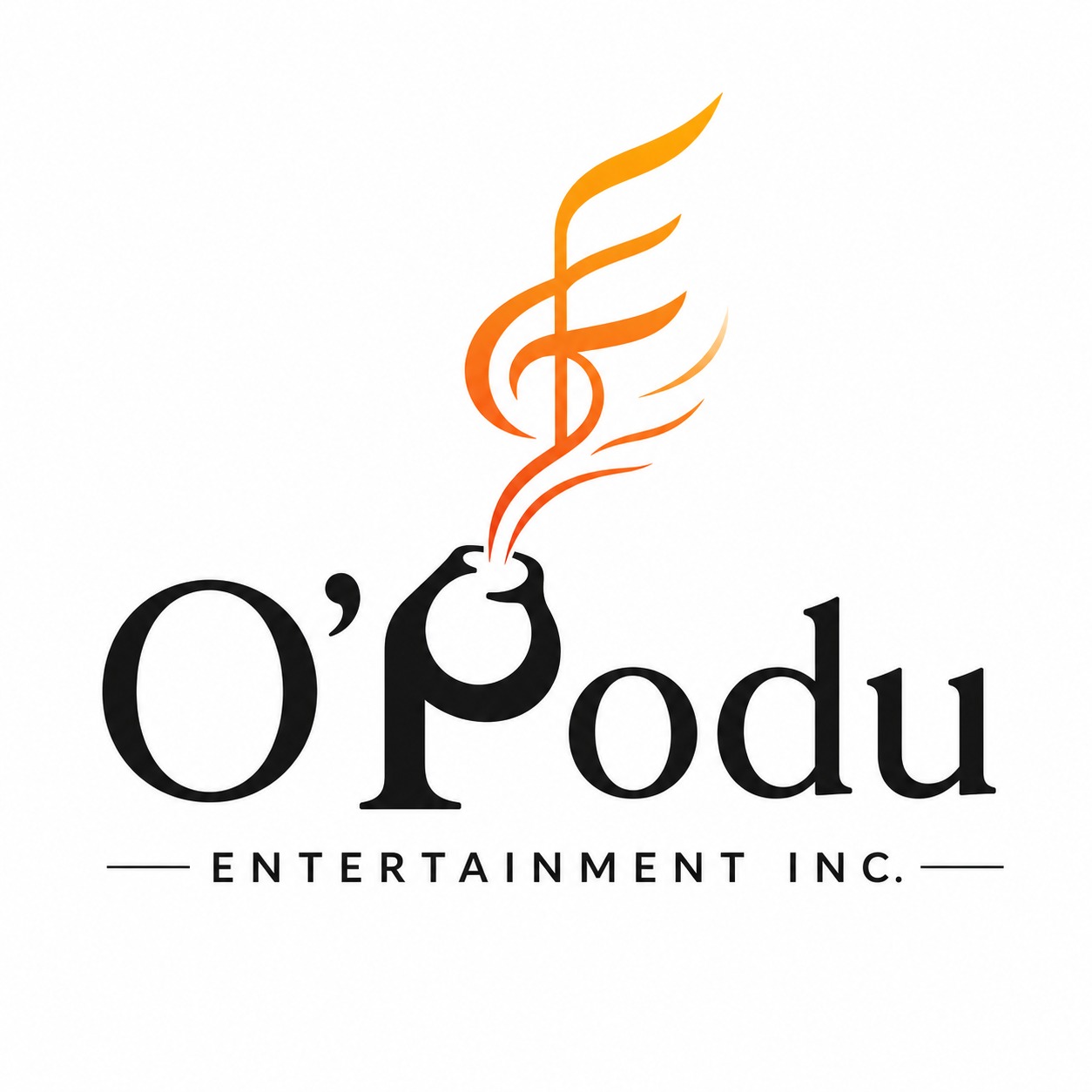 O'Podu Entertainments Inc. Logo